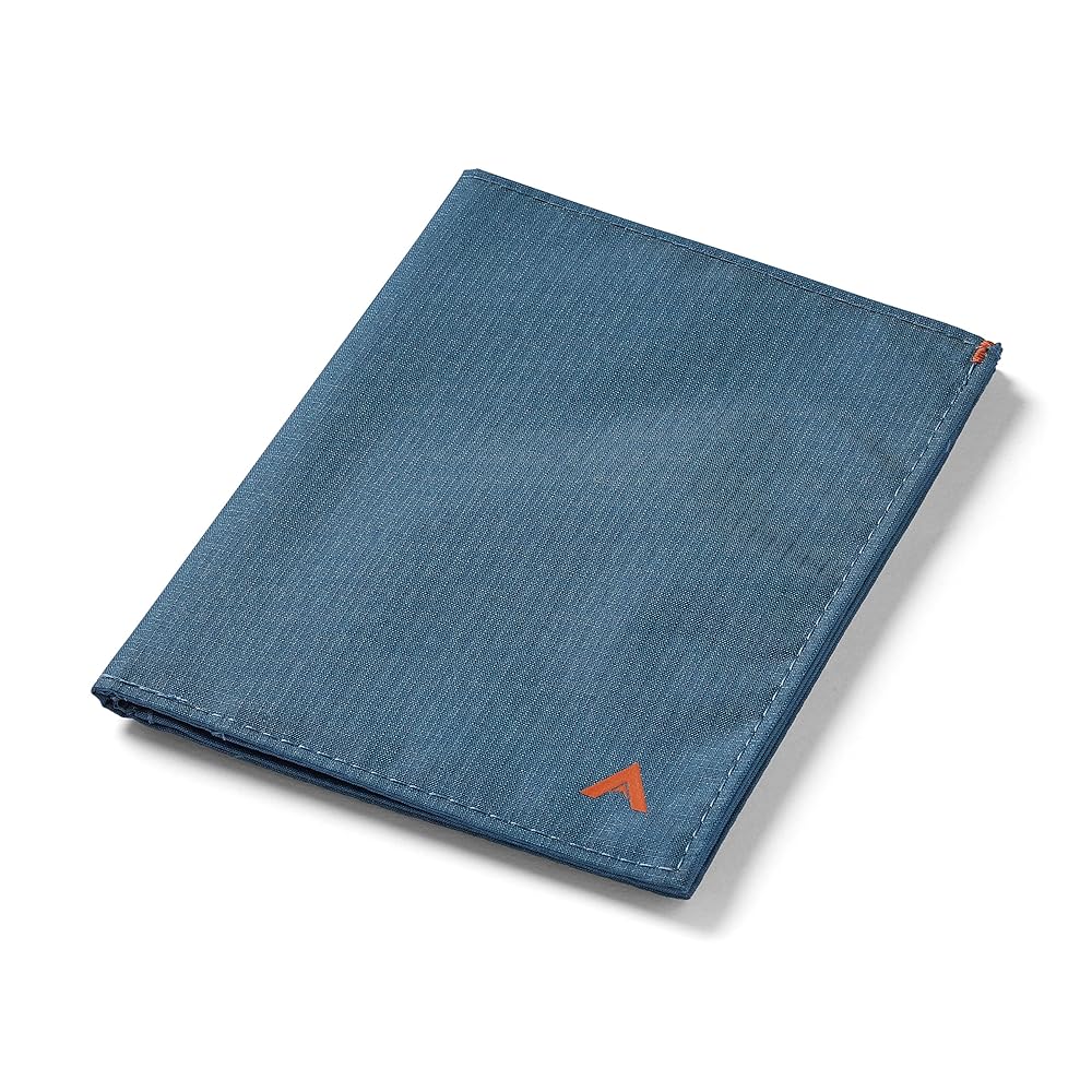 Amazon.com | Allett Travel Wallet, Indigo Blue | Nylon, Thin